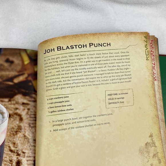 Star Wars The Life Day Cookbook Holiday Recipes New - Picture 8 of 11